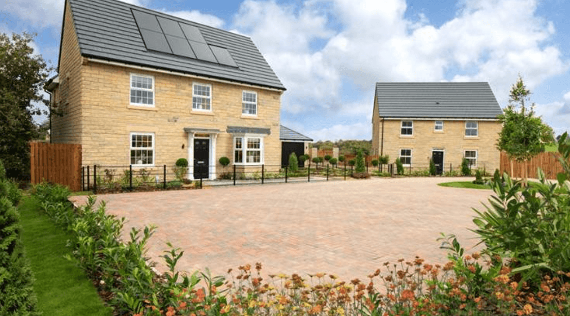 Family homes on offer at West Yorkshire development