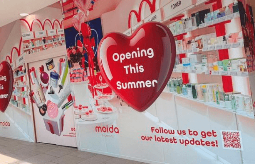 Korean Beauty store moida set to arrive at Trinity Leeds